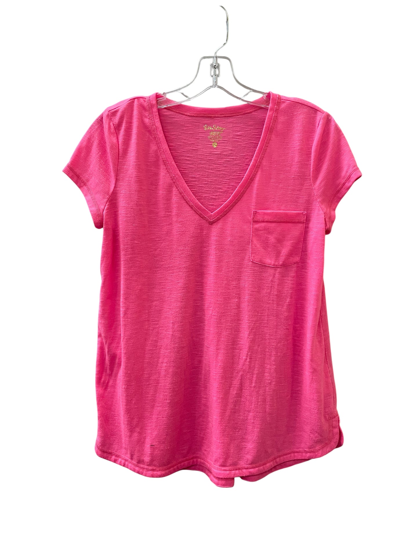 Top Ss Designer By Lilly Pulitzer In Pink, Size:S