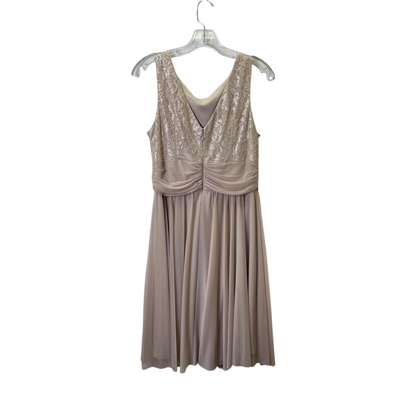 Dress Party Short By JH Evenings In Gold, Size:M