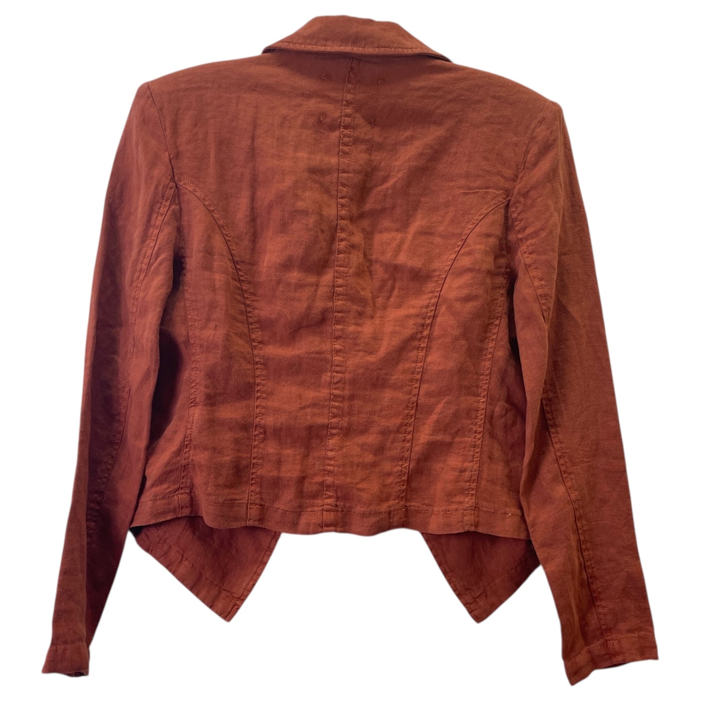 Blazer By L Agence In Orange, Size:S