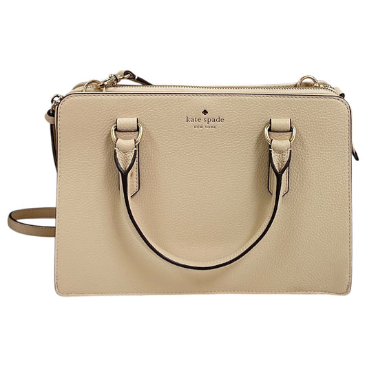 Handbag Designer By Kate Spade In Cream, Size:Large