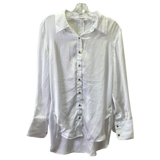 Top Ls By Cme In White, Size:M
