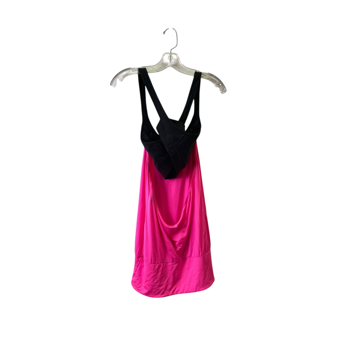 Athletic Tank Top By Victorias Secret In Black & Pink, Size:M