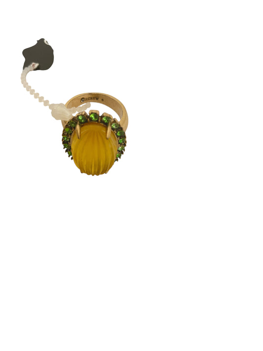 Ring Statement By J. Crew In Gold & Yellow
