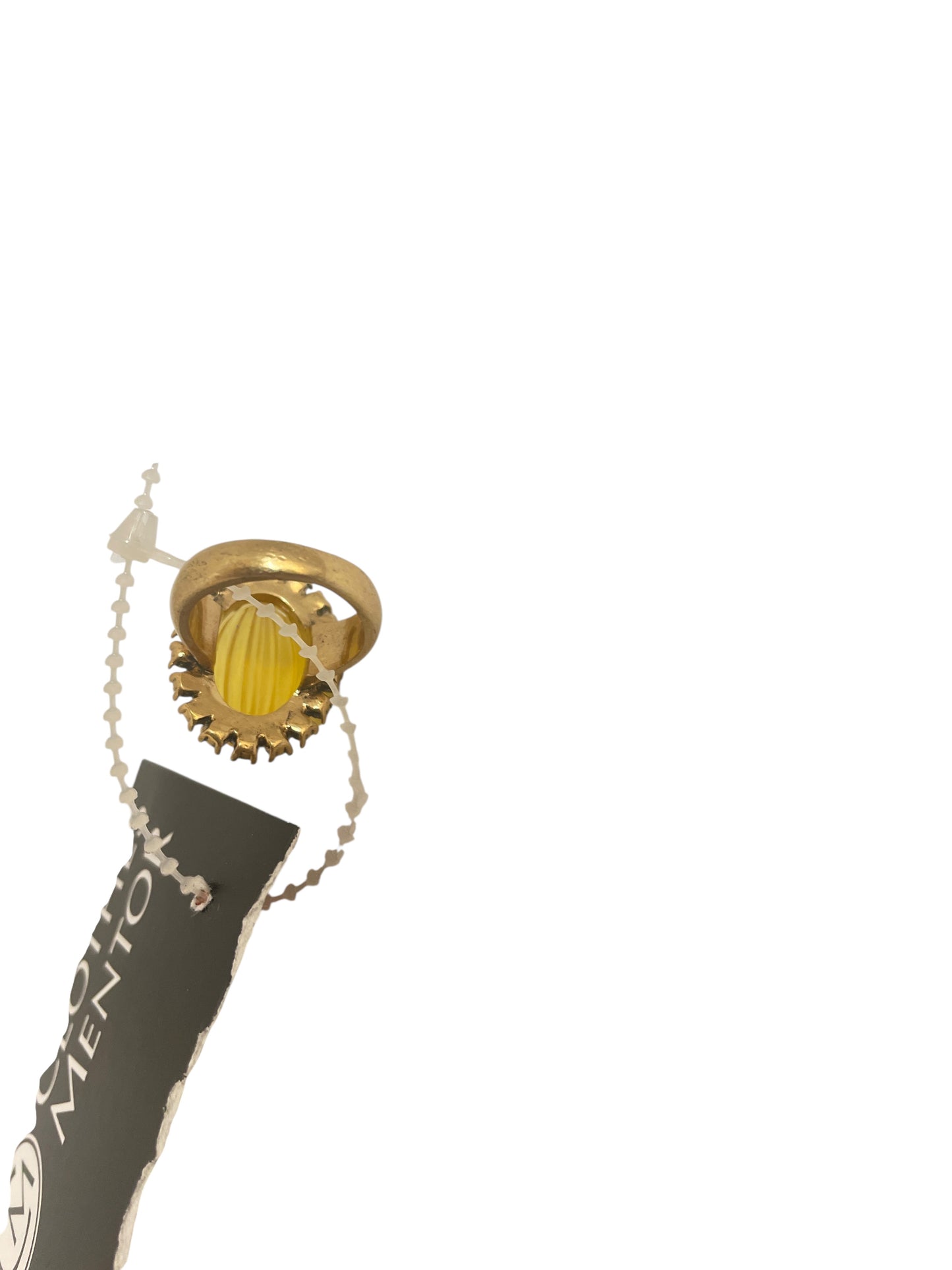 Ring Statement By J. Crew In Gold & Yellow