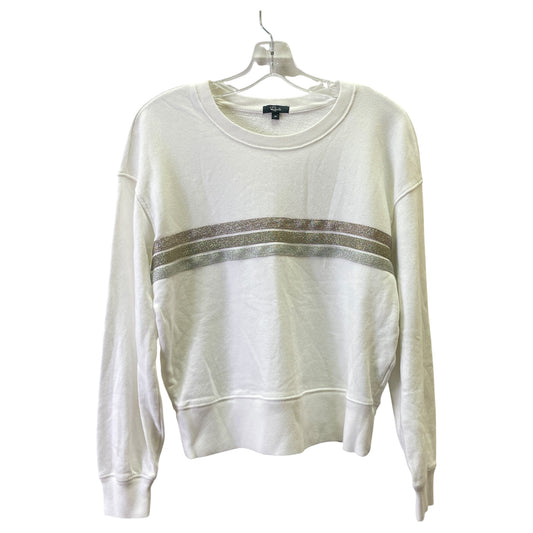 Sweatshirt Crewneck By Rails In White, Size:M