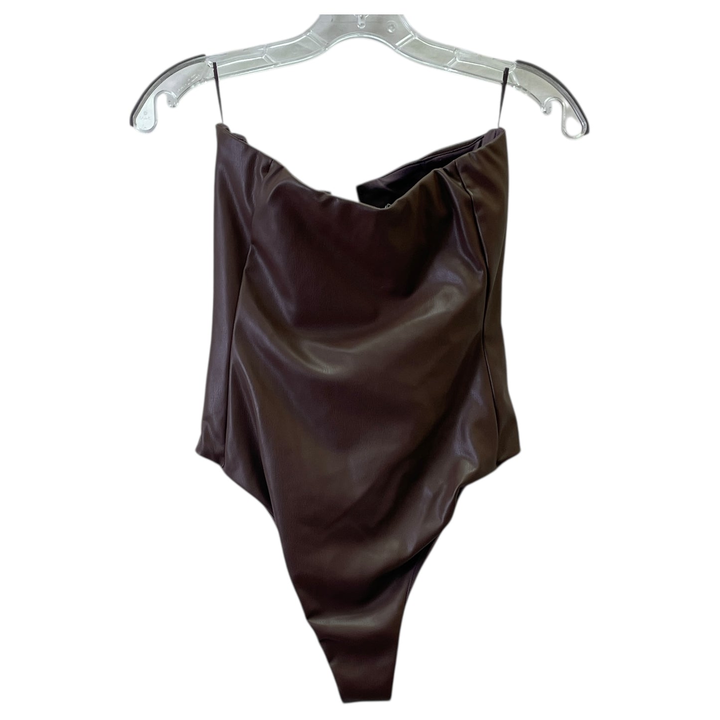 Bodysuit By Zara In Brown, Size:S