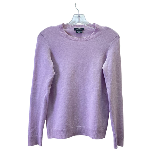 Sweater Cashmere By Bloomingdales In Purple, Size:S