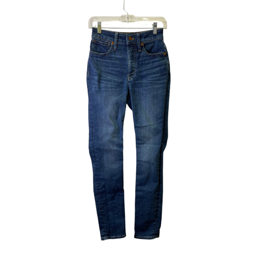 Jeans Skinny By Madewell In Blue Denim, Size:2