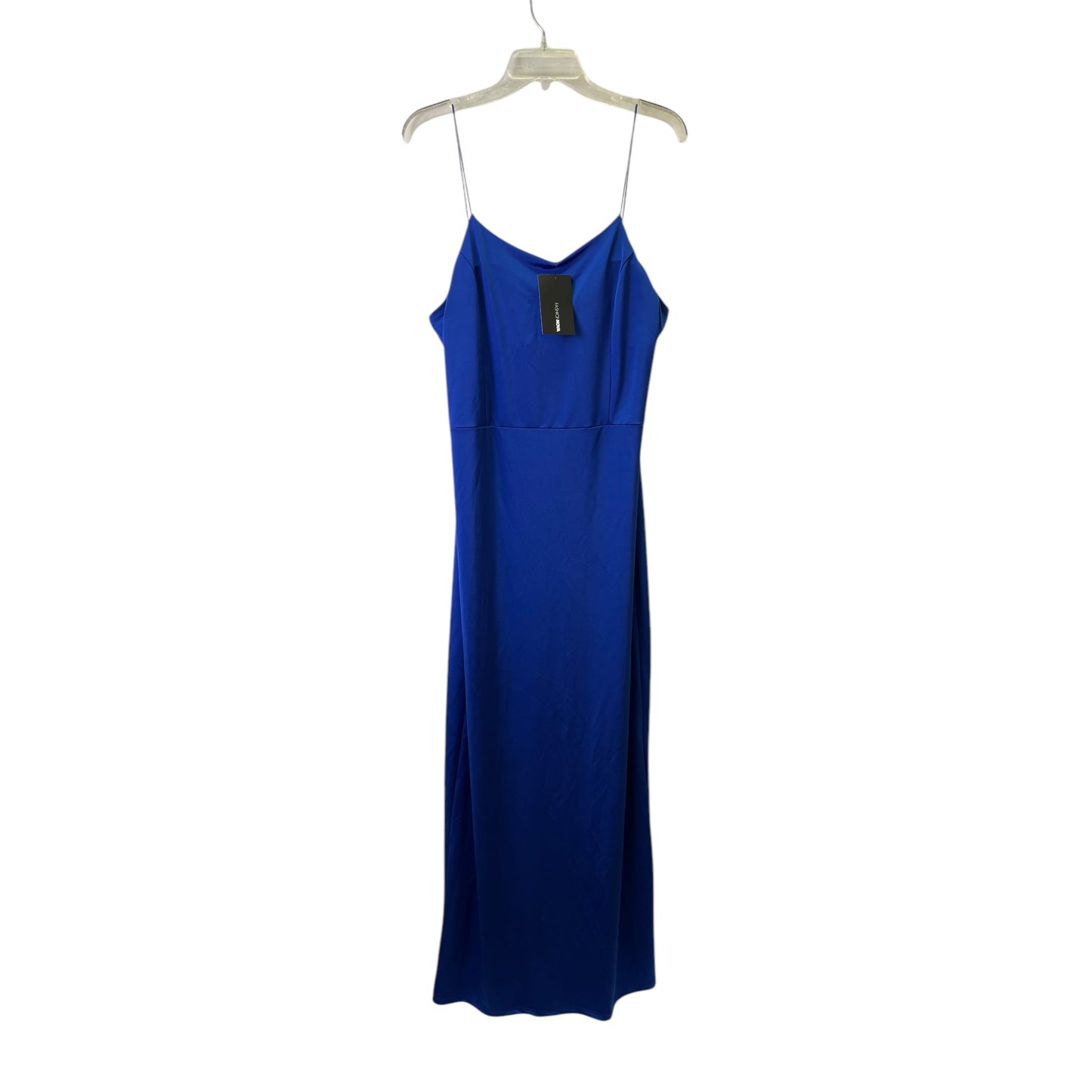 Dress Party Long By Fashion Nova In Blue, Size:2X