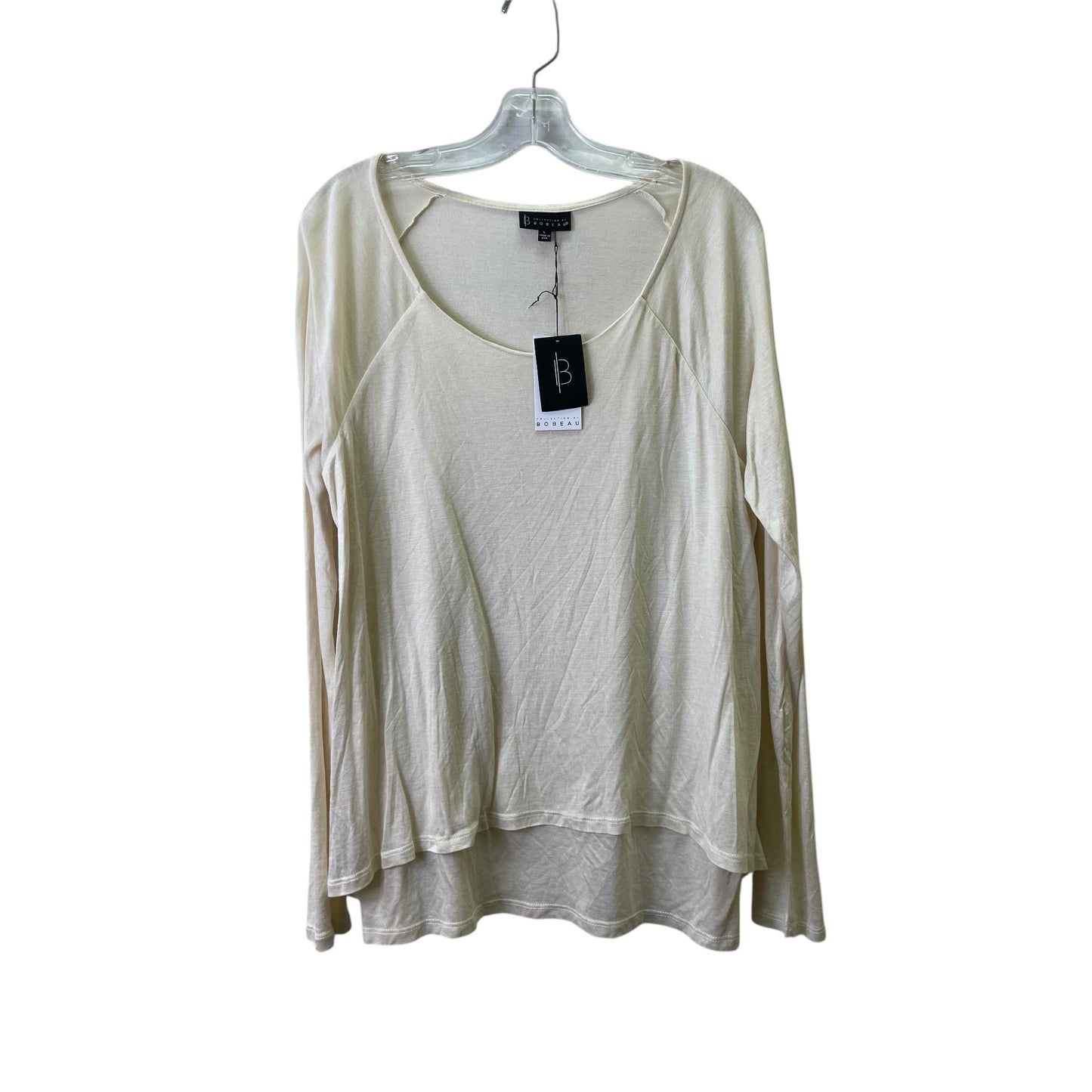 Top Ls By Bobeau In Ivory, Size:L