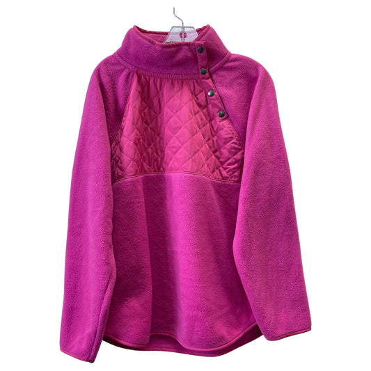 Sweatshirt Collar By J. Crew In Pink, Size:Xl