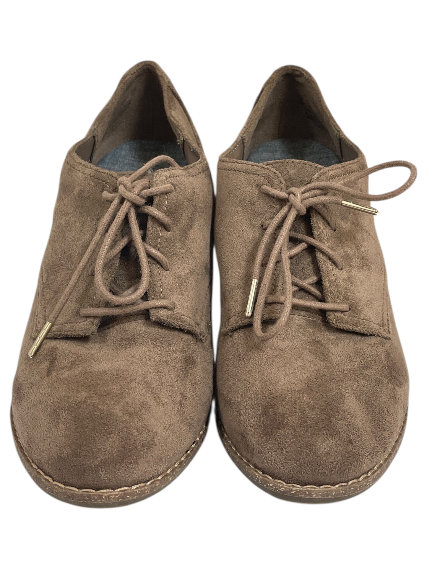 Shoes Heels Block By Dr Scholls In Taupe, Size:8