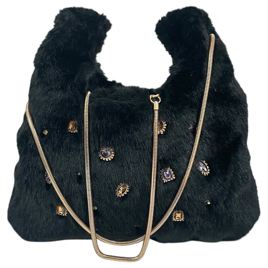 Handbag By Sam Edelman In Black, Size:Medium