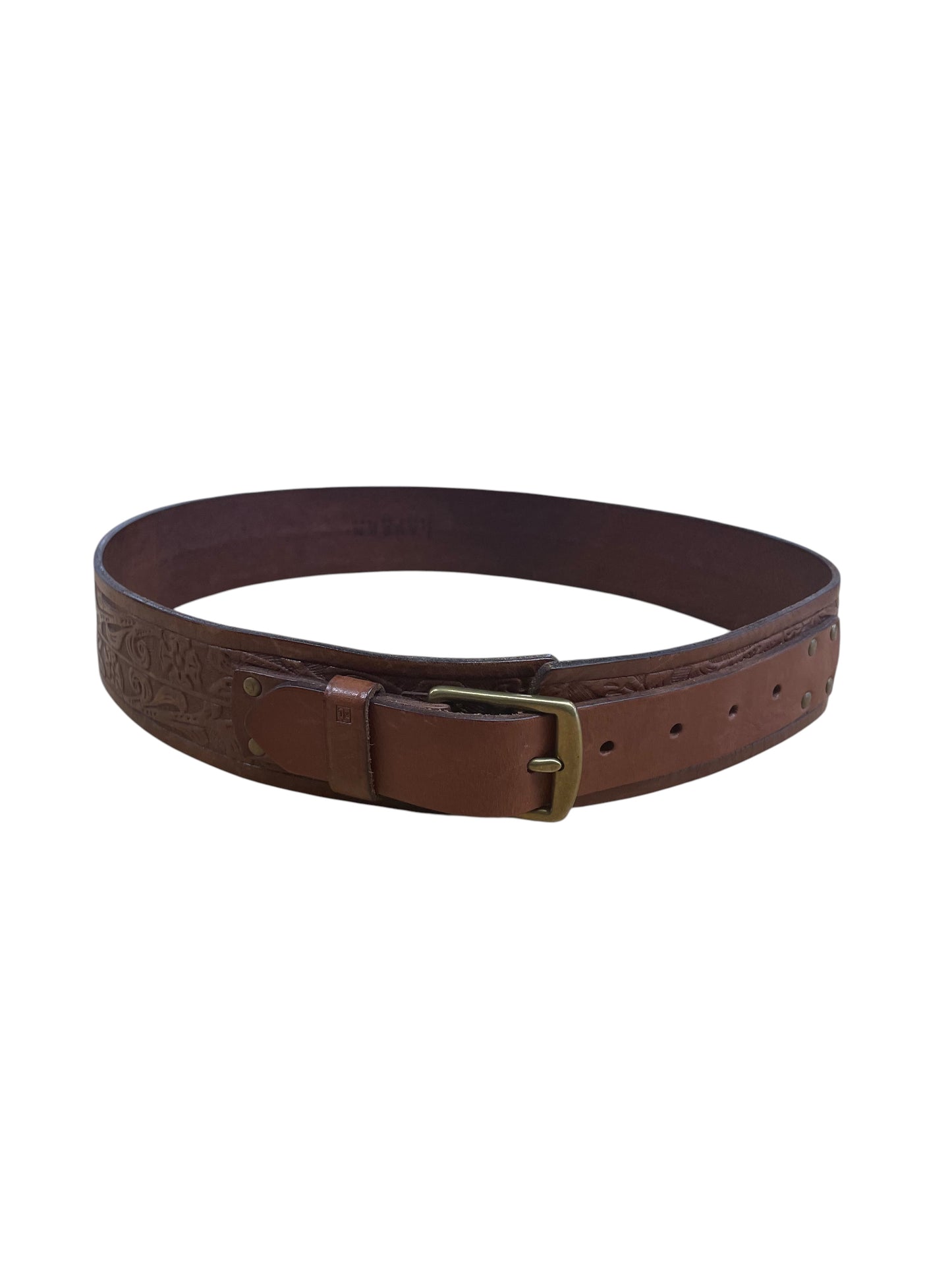 Belt Leather By Lauren By Ralph Lauren In Brown
