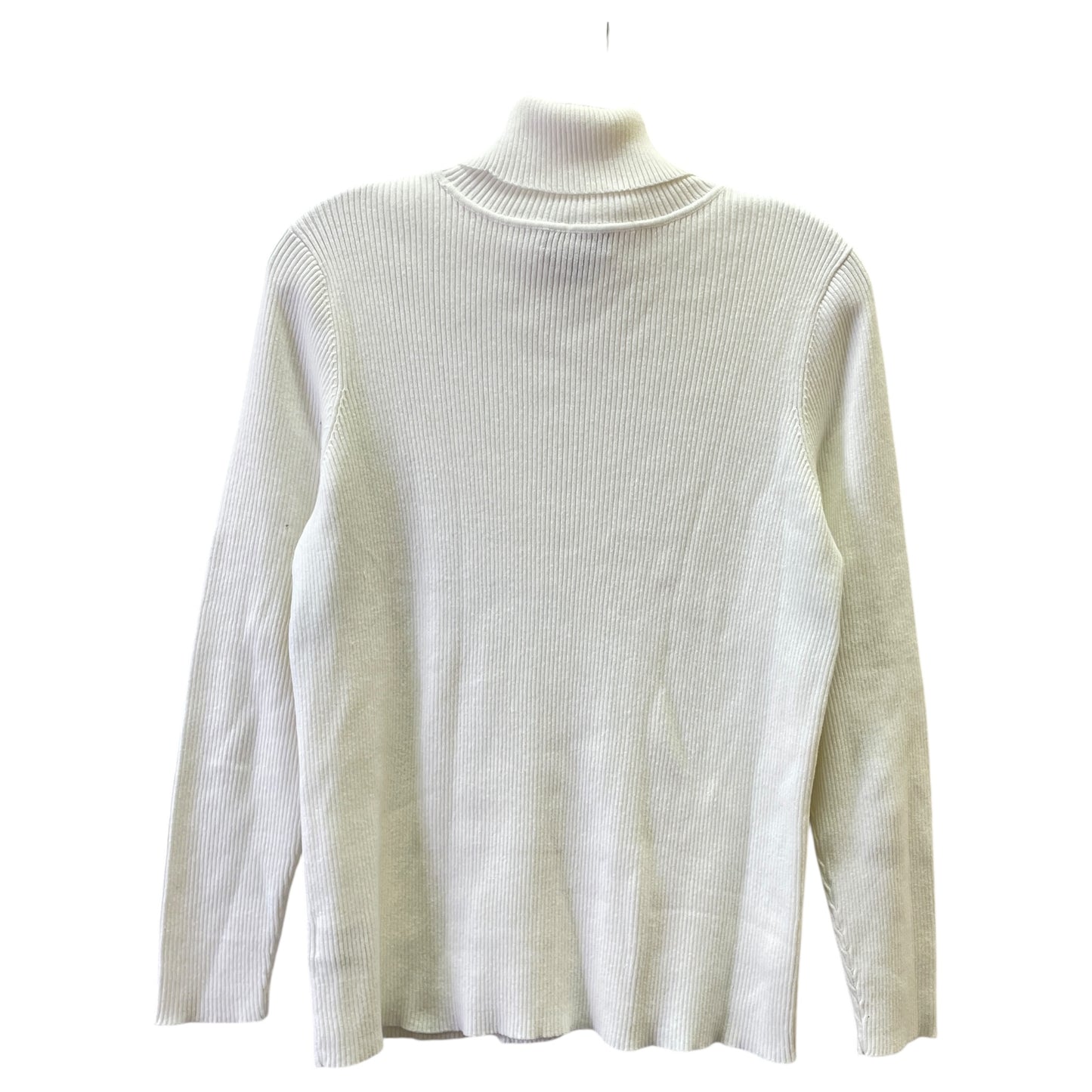 Top Ls By Lauren By Ralph Lauren In White, Size:1X