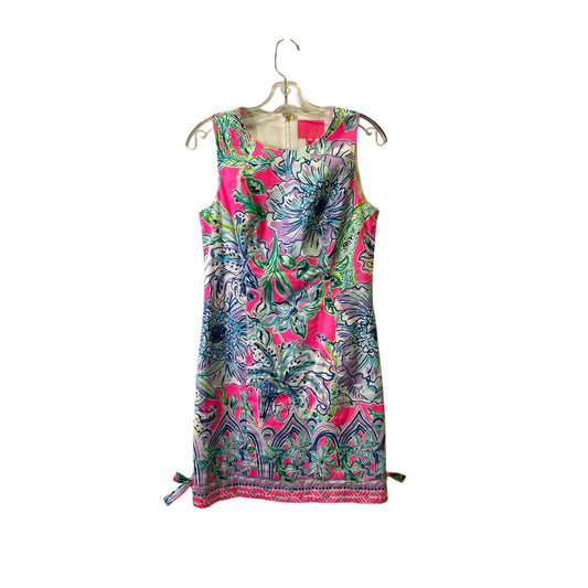 Dress Designer By Lilly Pulitzer In Blue & Pink, Size:Xs