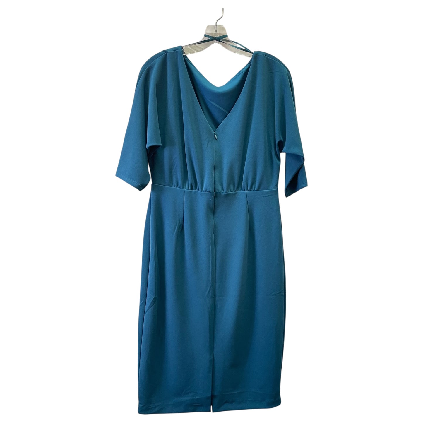 Dress Work By Alexia Admor In Teal, Size:L