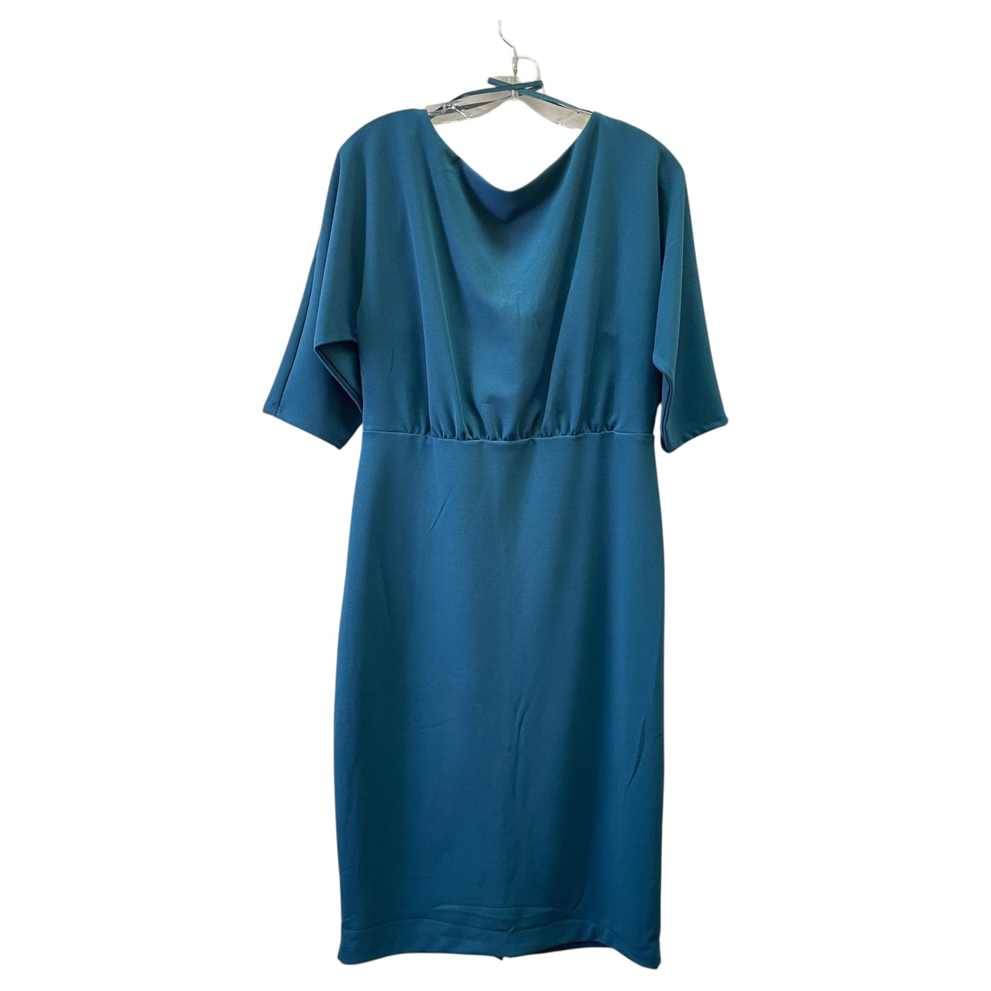 Dress Work By Alexia Admor In Teal, Size:L
