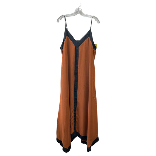 Dress Casual Midi By Prettygarden In Black & Brown, Size:L