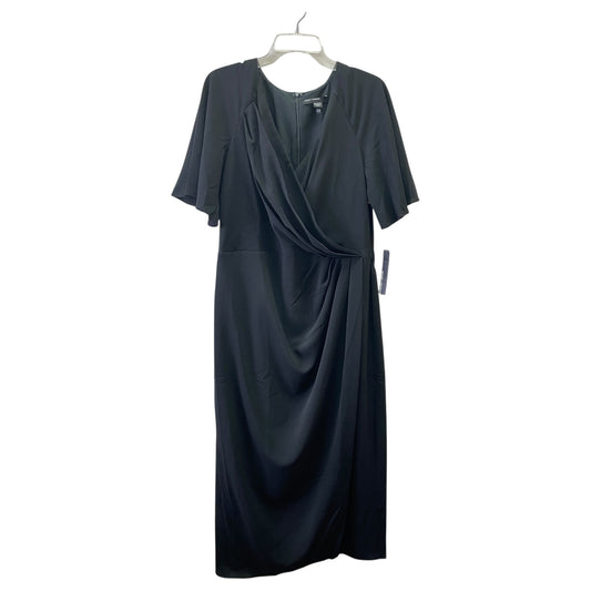 Dress Casual Maxi By Maggy London In Black, Size:Xl