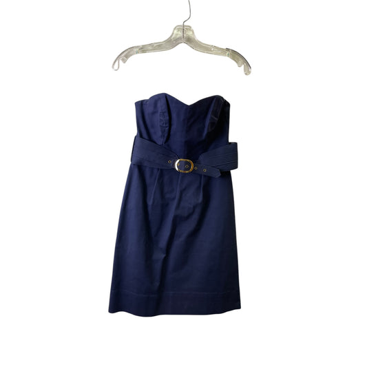 Dress Party Short By Shosanna In Blue, Size:Xs