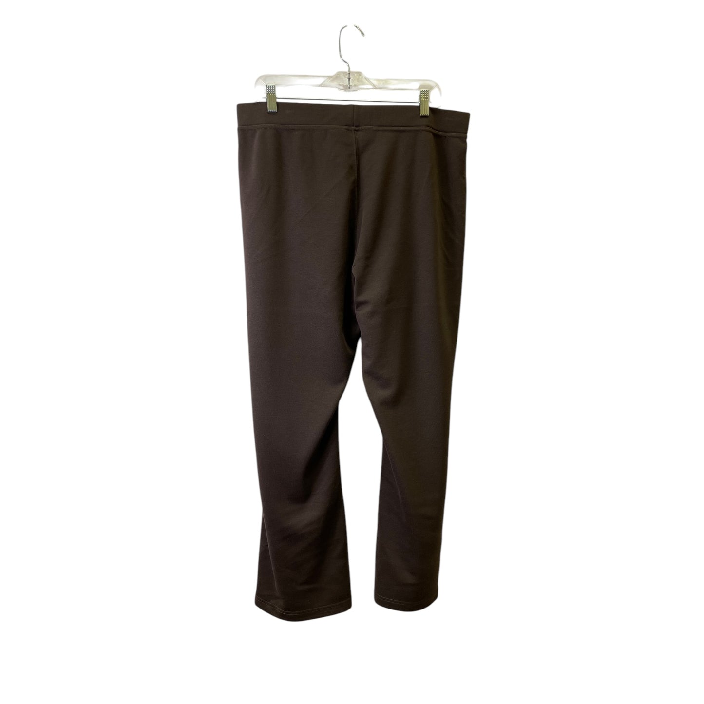 Top Ls By Denim 24/7 In Brown, Size:12