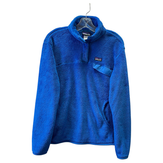 Athletic Fleece By Patagonia In Blue, Size:L