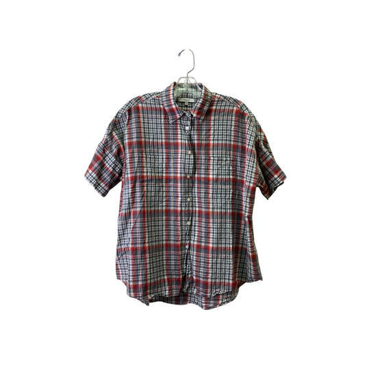 Top Ss By Madewell In Grey & Red, Size:S