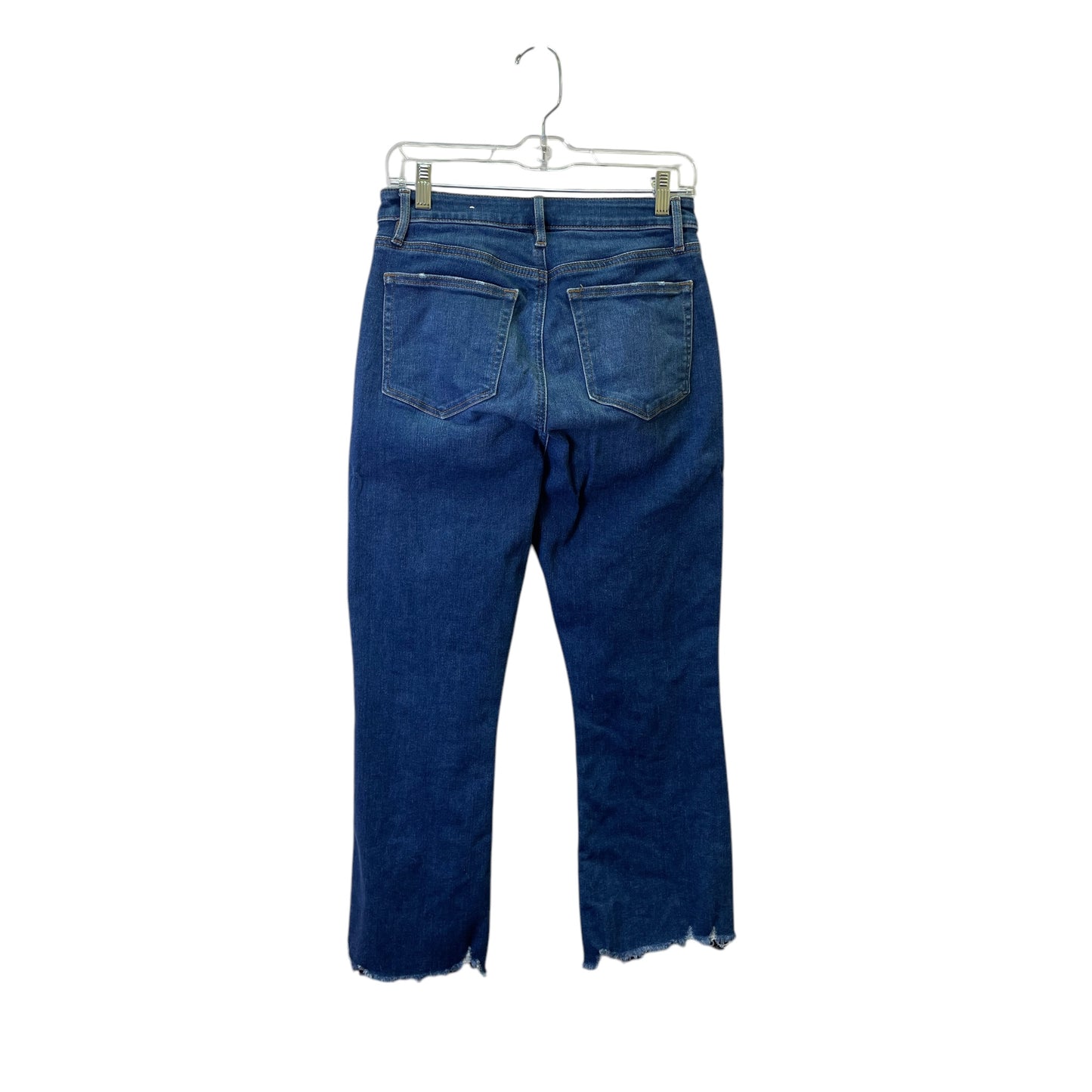 Jeans Flared By Loft In Blue, Size:8