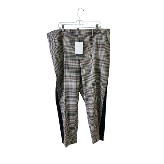 Pants Dress By Who What Wear In Black & Tan, Size:20
