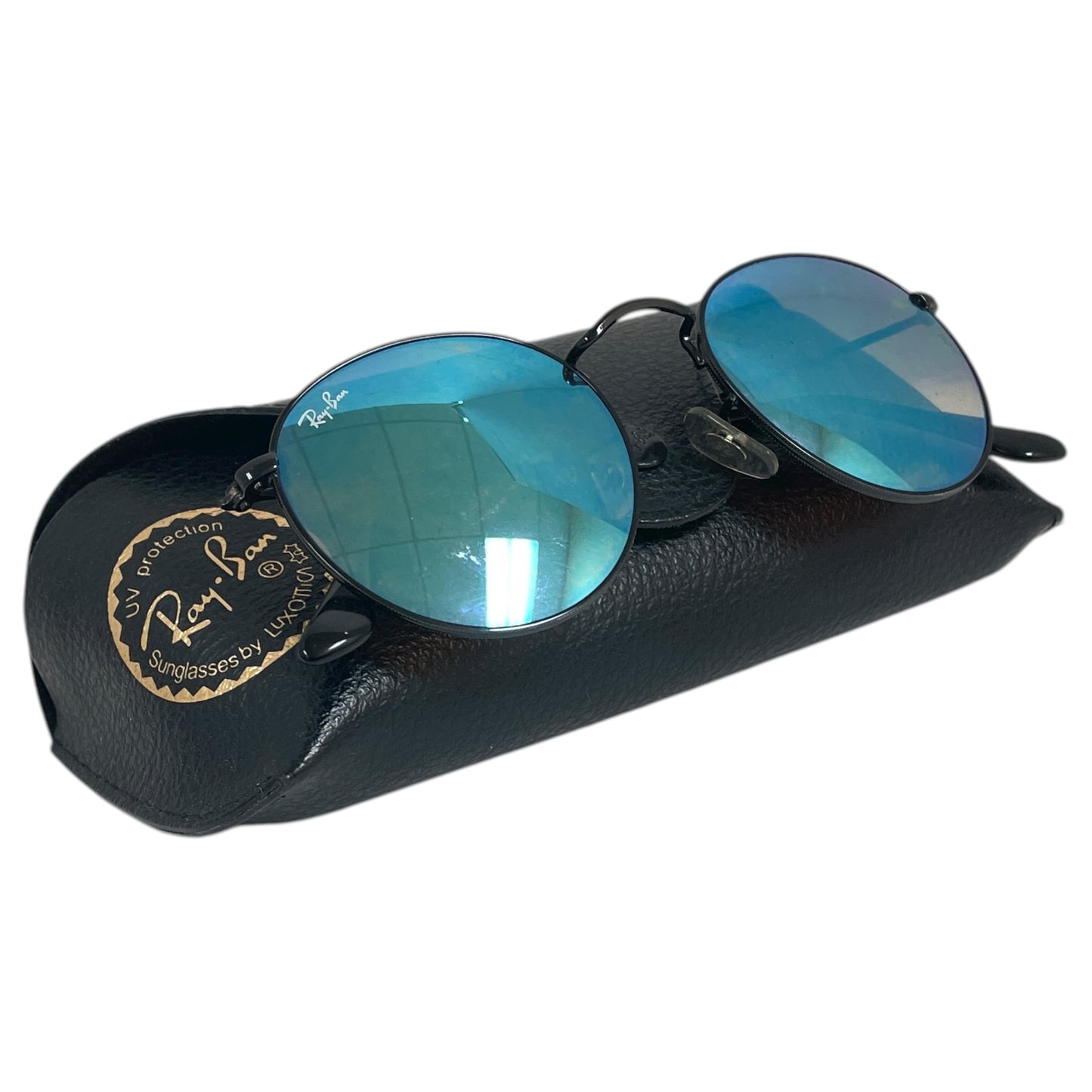 Sunglasses Designer By Ray Ban In Black