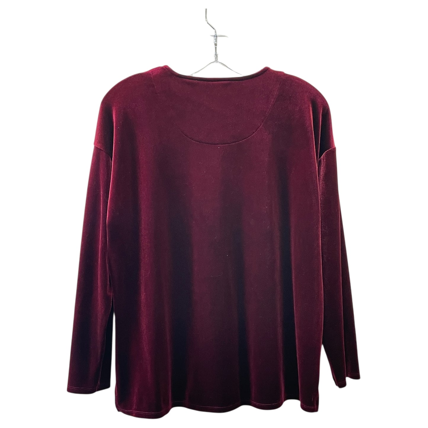 Top Ls Basic By J. Jill In Red, Size:S
