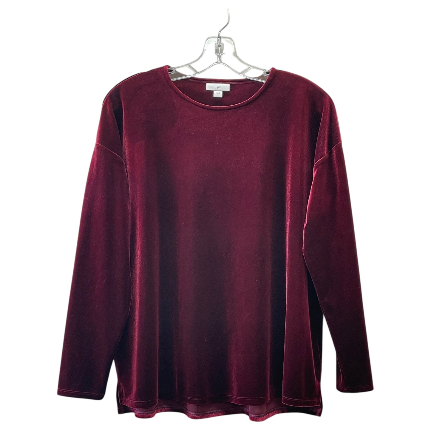 Top Ls Basic By J. Jill In Red, Size:S