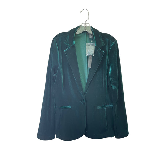 Blazer By Tahari In Green, Size:Xl