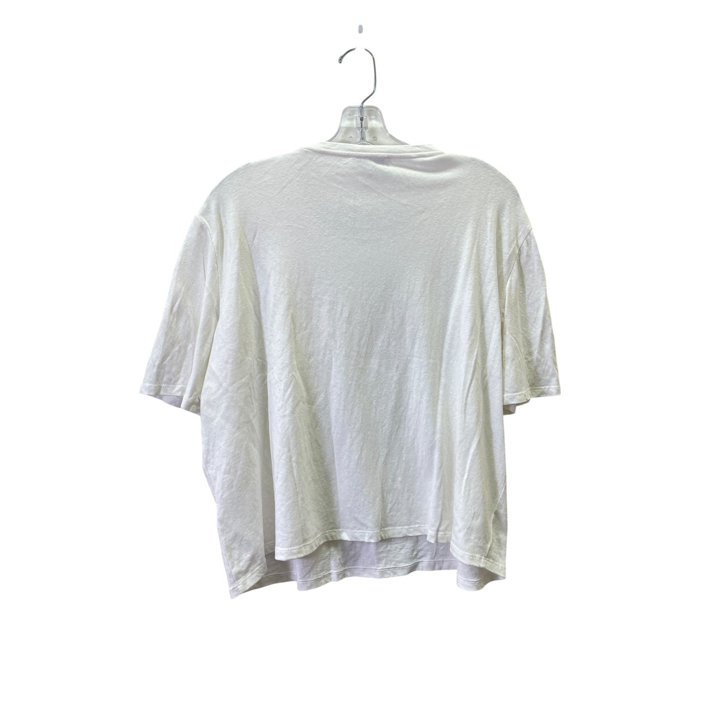 Top Ss Designer By Lafayette 148 In Cream, Size:L