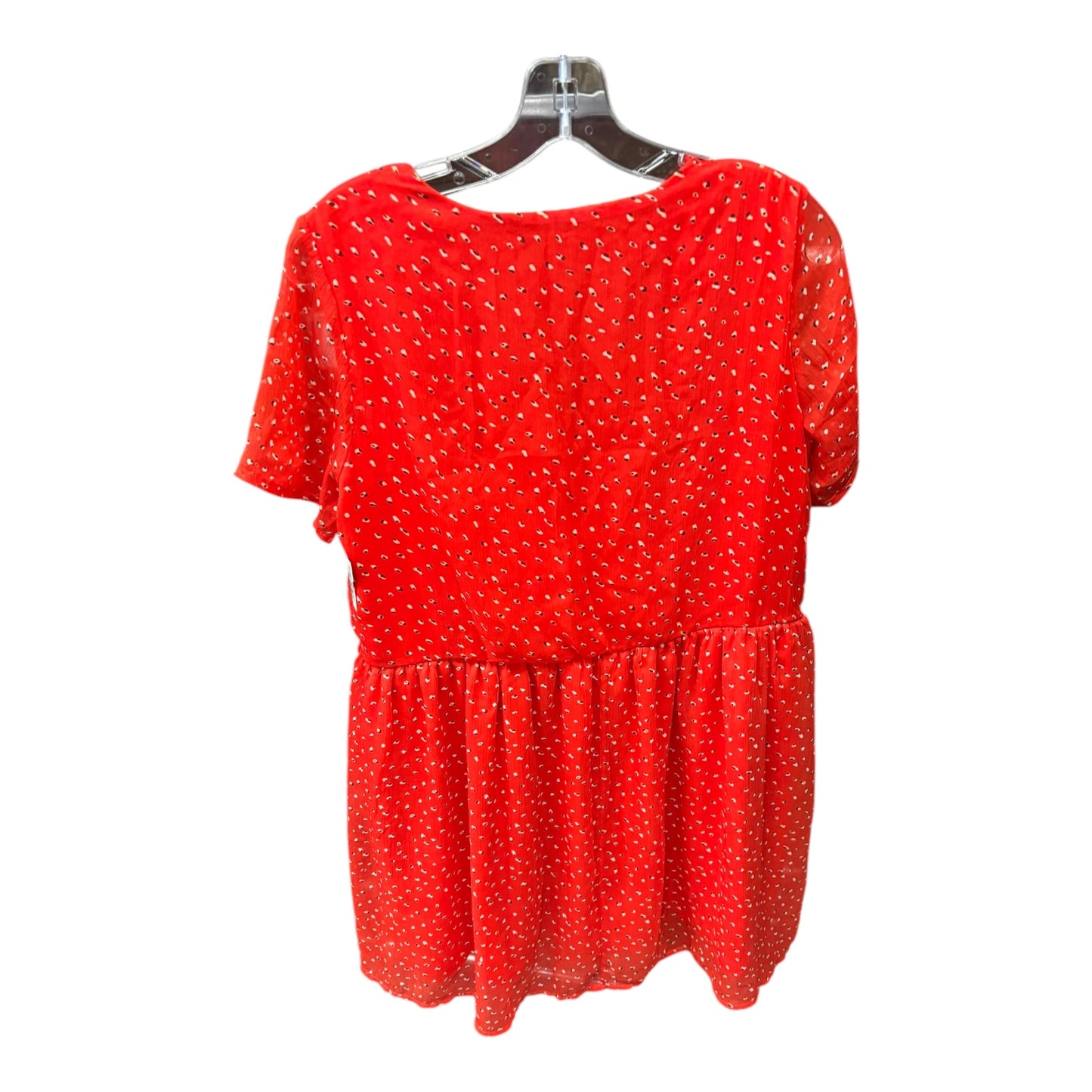 Dress Casual Short By Vero Moda In Red, Size:S