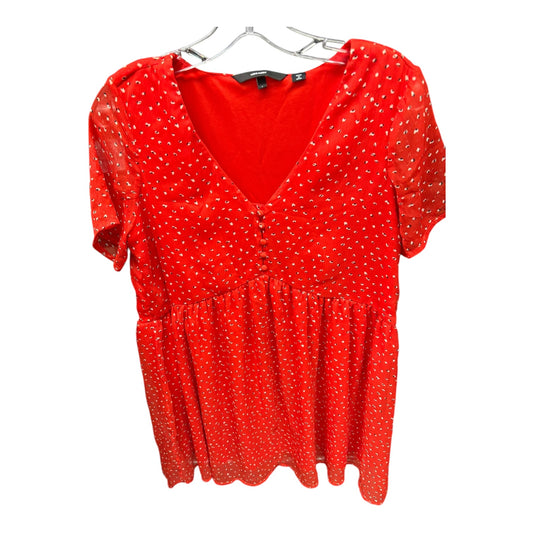 Dress Casual Short By Vero Moda In Red, Size:S