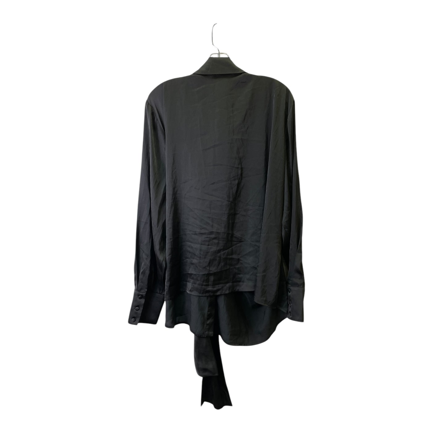 Top Ls By Eloquii In Black, Size:3X