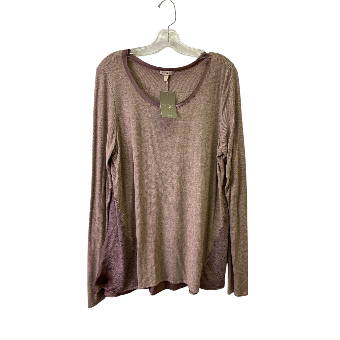 Top Ls By Bordeaux In Tan, Size:Xl