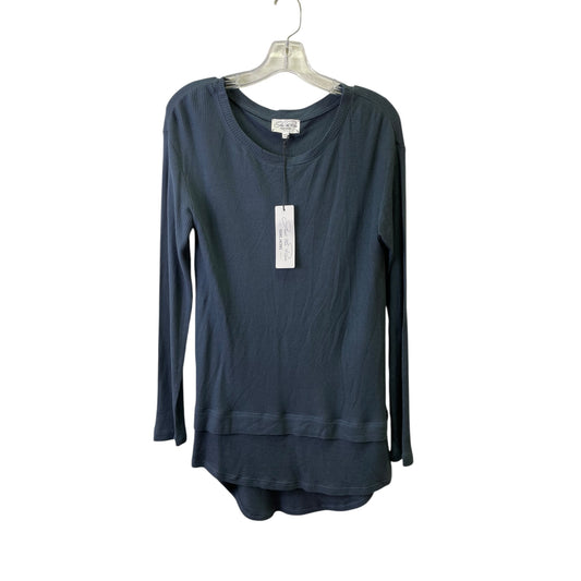 Top Ls By Cme Feel The Piece In Navy, Size:L