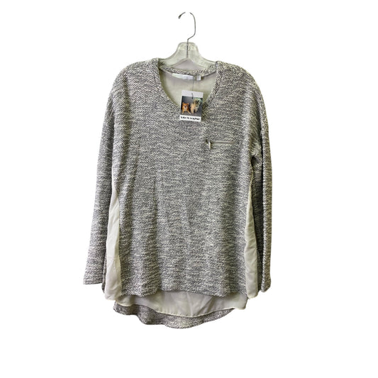 Top Ls By Lola & Sophie In Black & Cream, Size:L