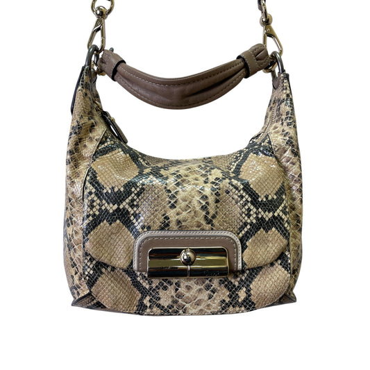 Crossbody Designer By Coach In Animal Print, Size:Large