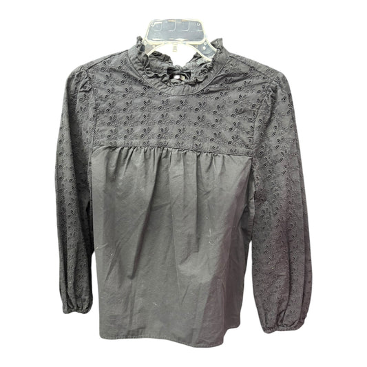 Top Ls By Madewell In Black, Size:S