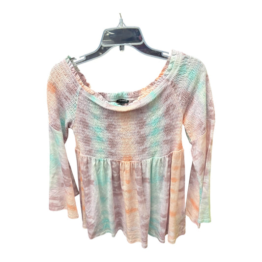 Top 3/4 Sleeve By Torrid In Pink, Size:L
