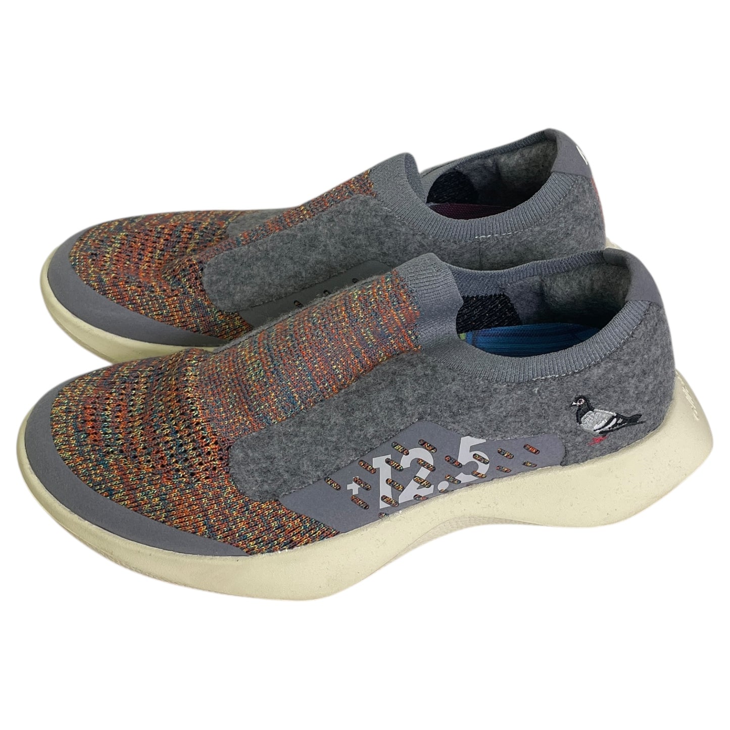 Shoes Athletic By Allbirds In Grey & Orange, Size:6.5