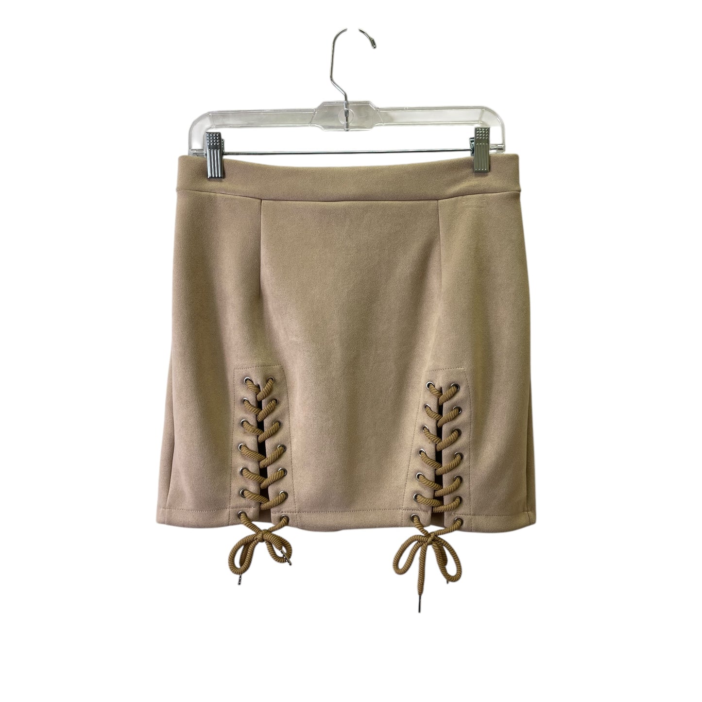 SKIRT MINI & SHORT by  CME In TAUPE, Size: 12