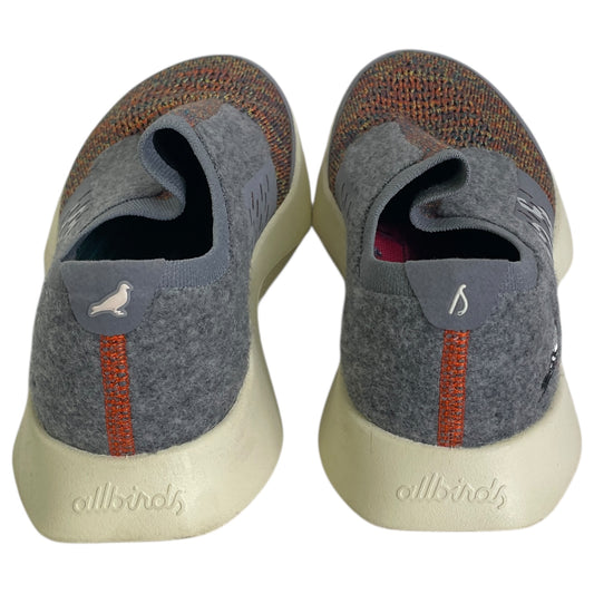 Shoes Athletic By Allbirds In Grey & Orange, Size:6.5