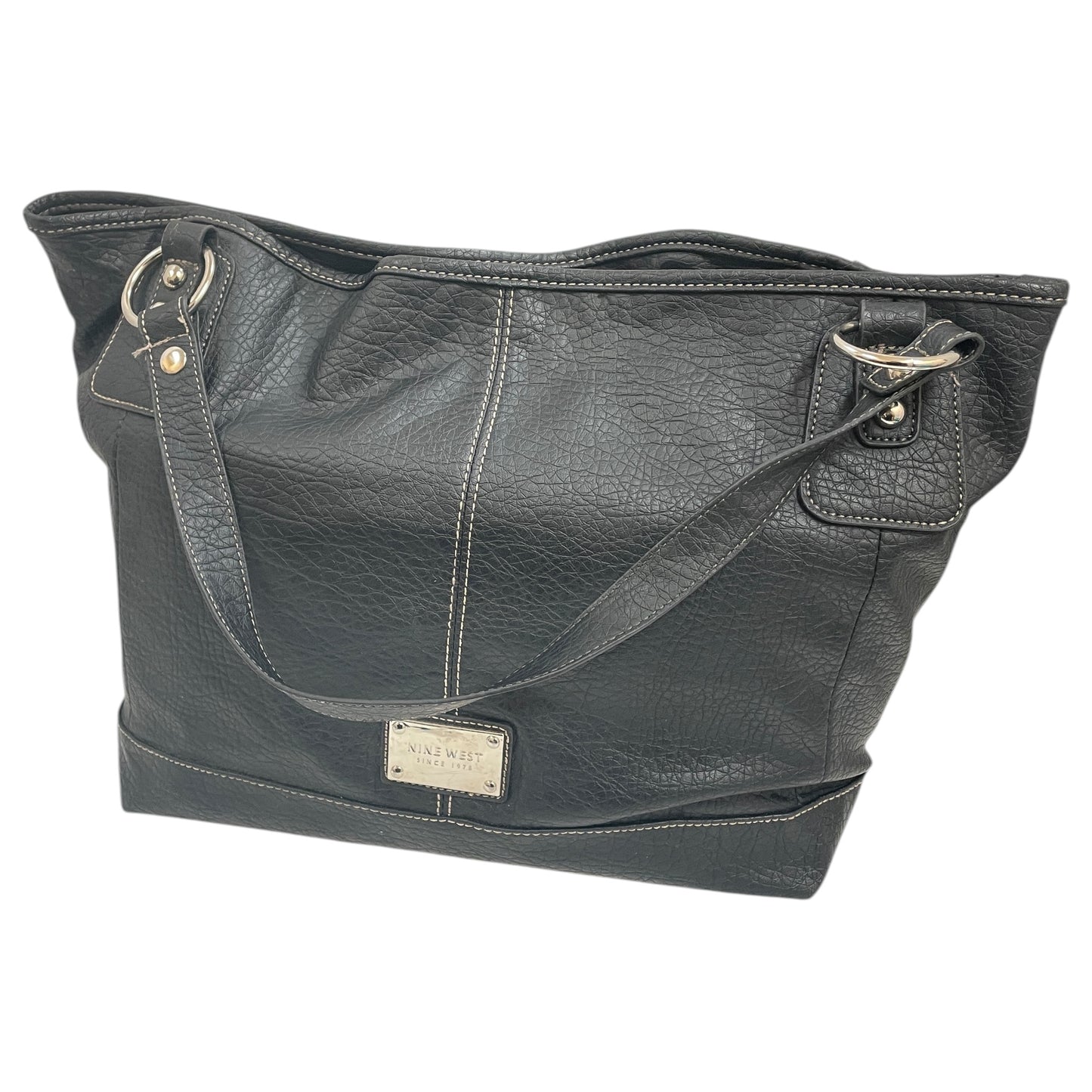 Handbag By Nine West In Black, Size:Large