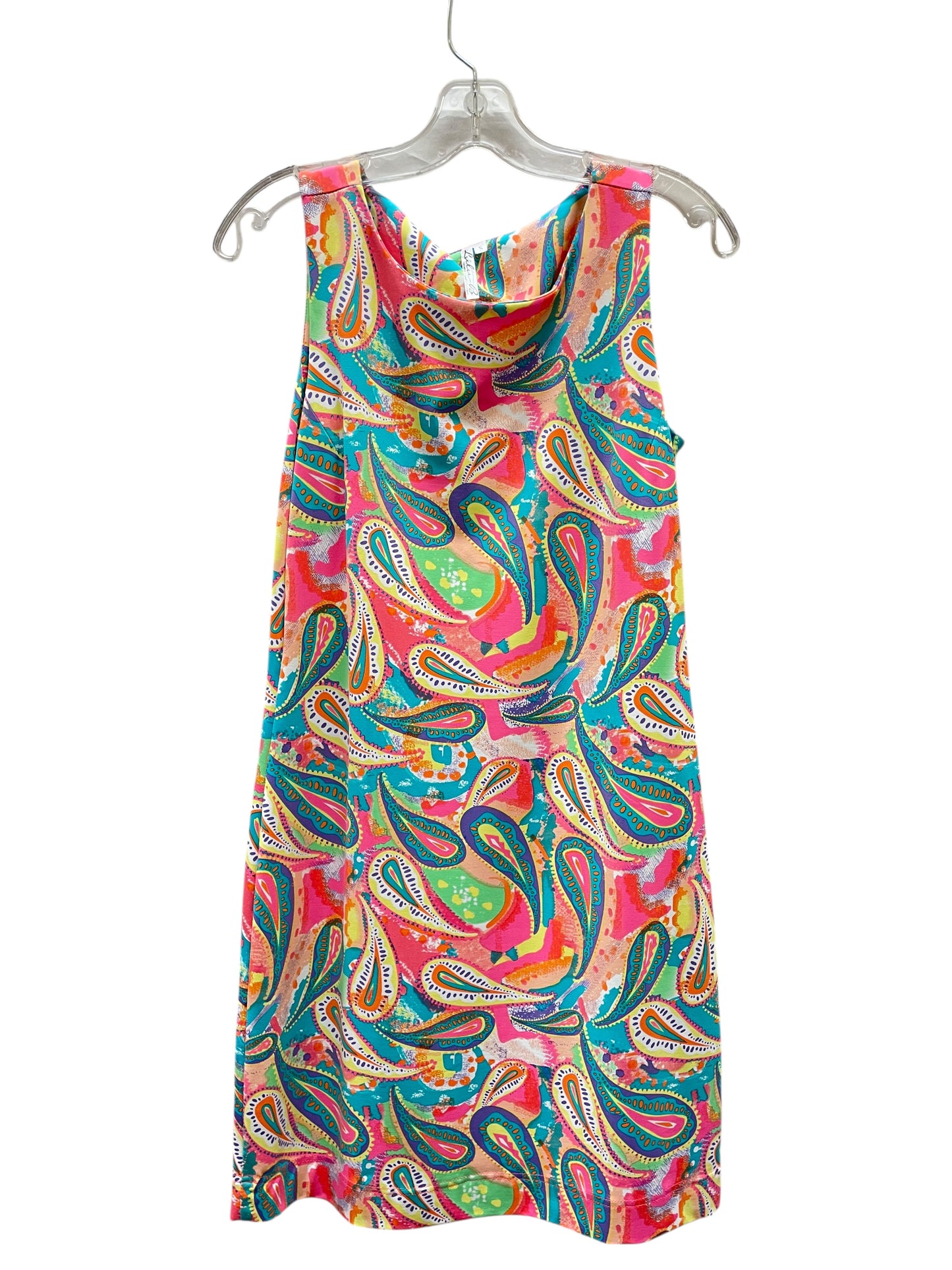 Dress Casual Midi By Lulu B In Multi, Size:S