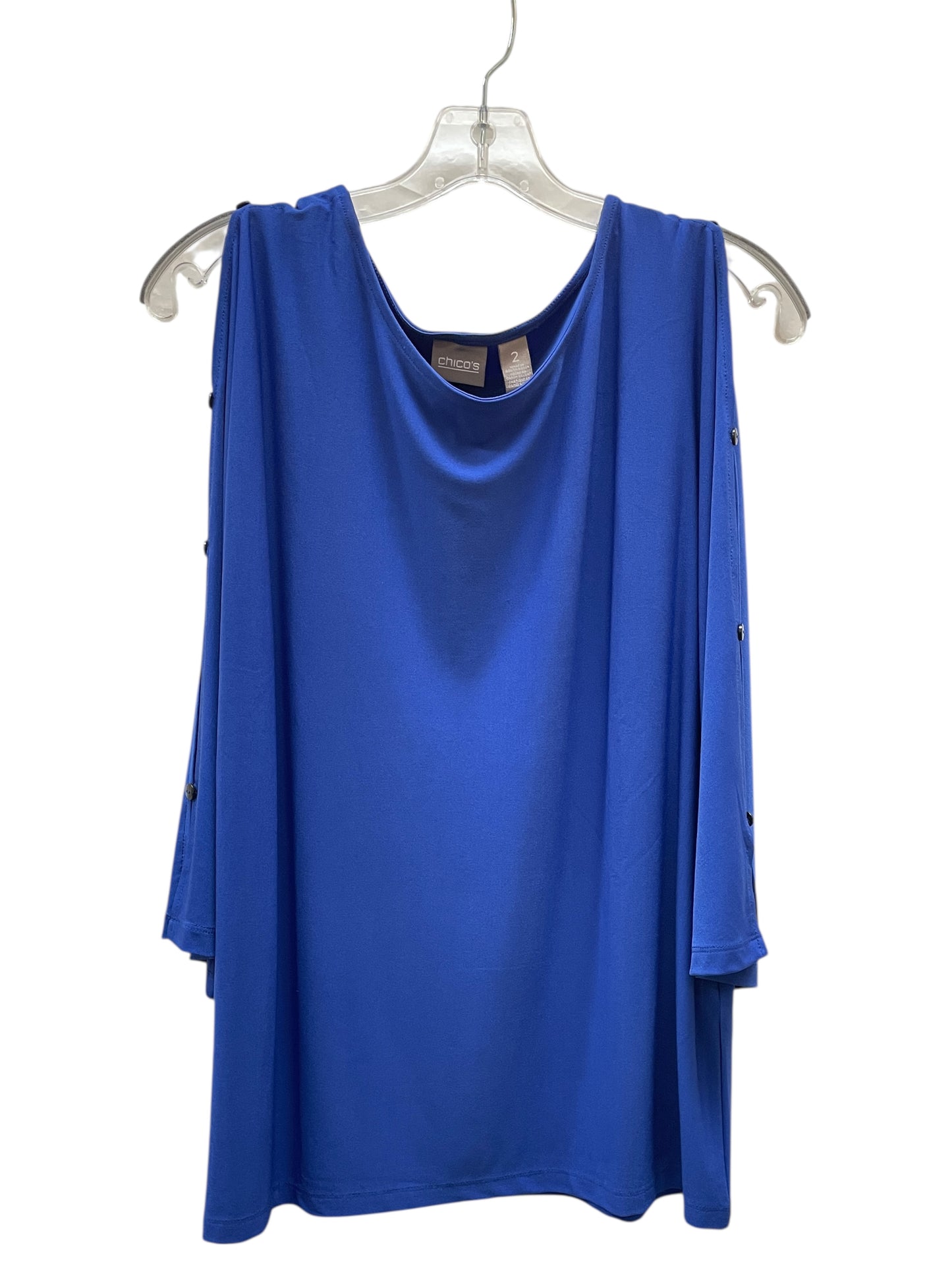 Top Ls By Chicos In Blue, Size:L